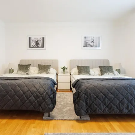 Apartment Luxury House With Pool, Garden, Ac & Sauna